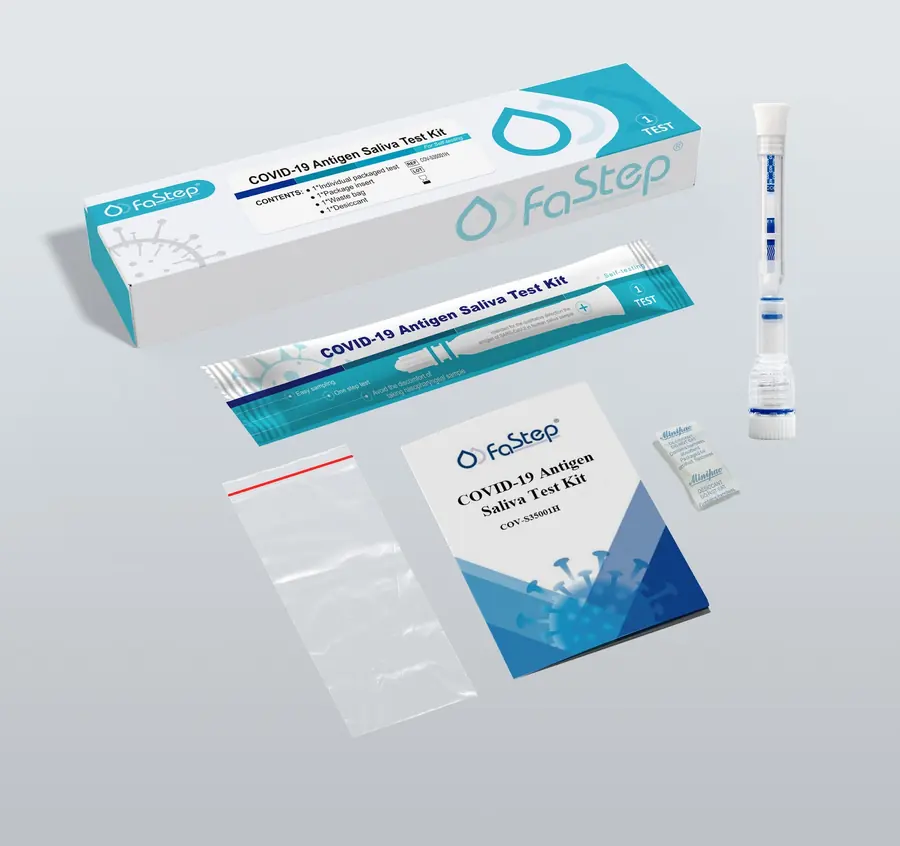 Fastep COVID-19 Antigen Saliva Test Kit (1 Test)