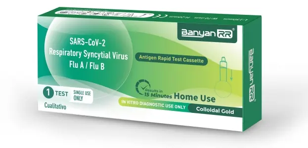 BanyanRR SARS-CoV-2/RSV/Flu A/Flu B Antigen Rapid Test Cassette